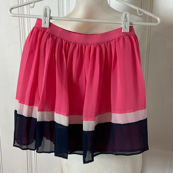 Dexter Other - Chic Pink and Navy Women's Skirt
